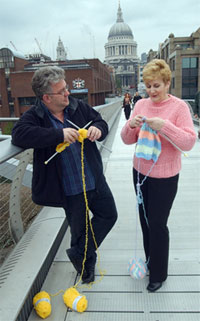 Ian McMillan and Wendy Moorby 