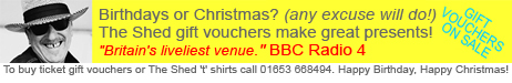 The Shed gift vouchers