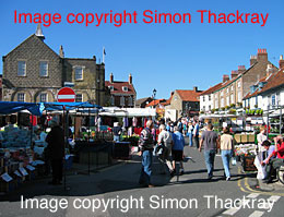 Saturday market in Malton
